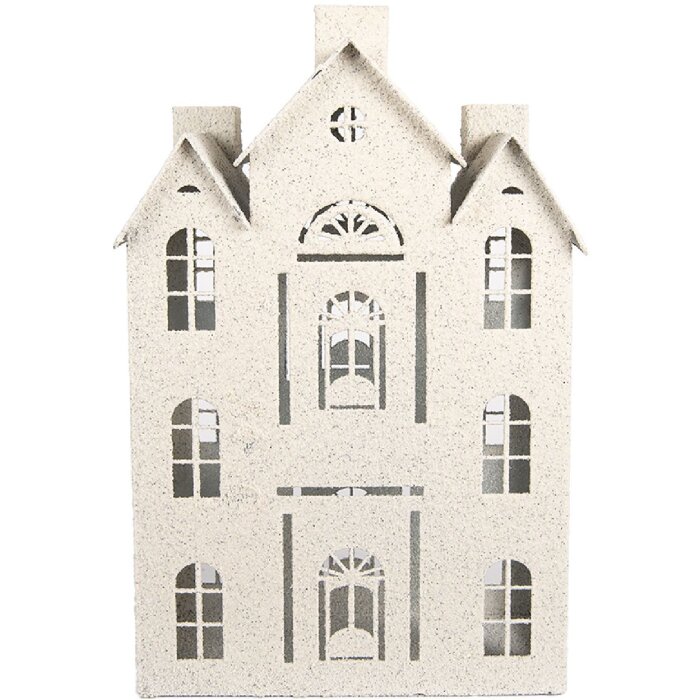 Decorazione Casa 26x16x40 cm Beige Clayre & Eef 6Y5930