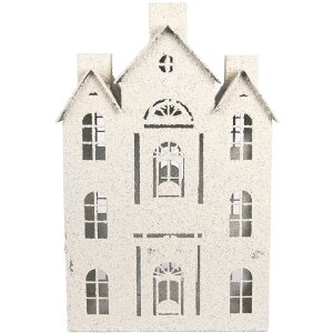 Decorazione Casa 26x16x40 cm Beige Clayre & Eef 6Y5930
