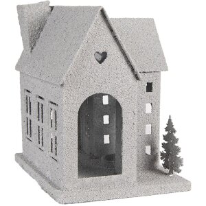 Decorazione Casa Clayre & Eef 6Y5932 26x17x24 cm Grigia