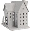 Decorazione Casa Clayre & Eef 6Y5932 26x17x24 cm Grigia