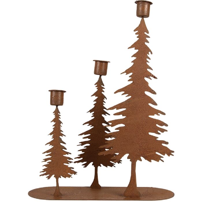 Portacandele Clayre & Eef 6Y5936 25x9x33 cm