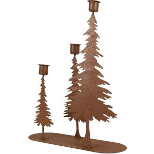 Portacandele Clayre & Eef 6Y5936 25x9x33 cm