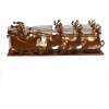 Portacandele Slitta Natalizia Clayre & Eef 6Y5937 25x8x8 cm
