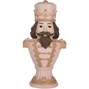Decorazione Schiaccianoci Clayre & Eef 6PR5366 Rosa...