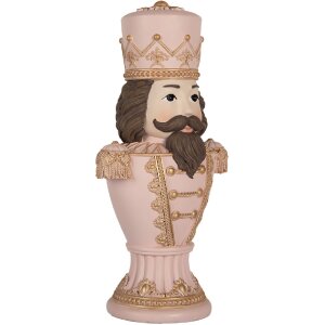 Decorazione Schiaccianoci Clayre & Eef 6PR5366 Rosa...