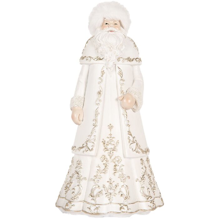 Decorazione Babbo Natale Clayre & Eef 6PR5367 13x10x25 cm