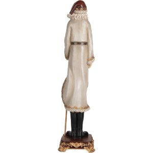 Decorazione Babbo Natale Clayre & Eef 6PR5369 10x10x42 cm