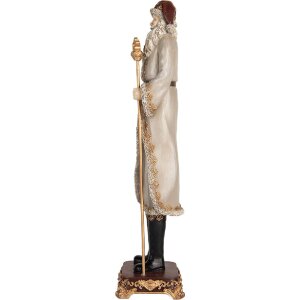 Decorazione Babbo Natale Clayre & Eef 6PR5369 10x10x42 cm