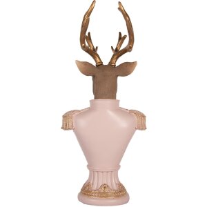 Clayre & Eef 6PR5370 Decorazione Busto Cervo 16x14x36 cm