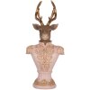 Clayre & Eef 6PR5370 Decorazione Busto Cervo 16x14x36 cm