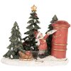 Clayre & Eef 6PR5373 Decorazione Bambino alla Casella Postale LED 16x12x14 cm