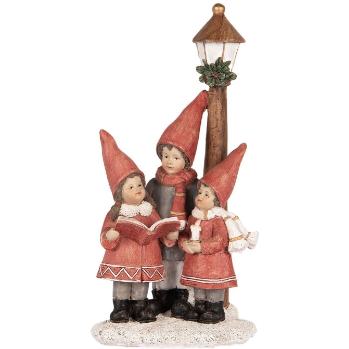 Clayre & Eef 6PR5374 Coro di Natale 11x8x21 cm