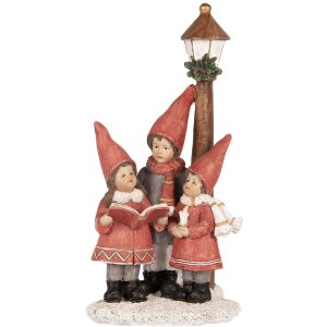 Clayre & Eef 6PR5374 Coro di Natale 11x8x21 cm