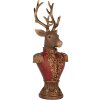 Clayre & Eef 6PR5394 Decorazione Busto di Cervo 16x14x36 cm