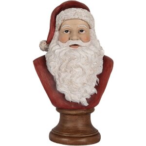 Busto decorativo Babbo Natale Clayre & Eef 6PR5398...