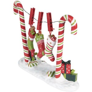 Clayre & Eef 6PR5410 Decorazione Bastoncini di Caramella 32x10x25 cm