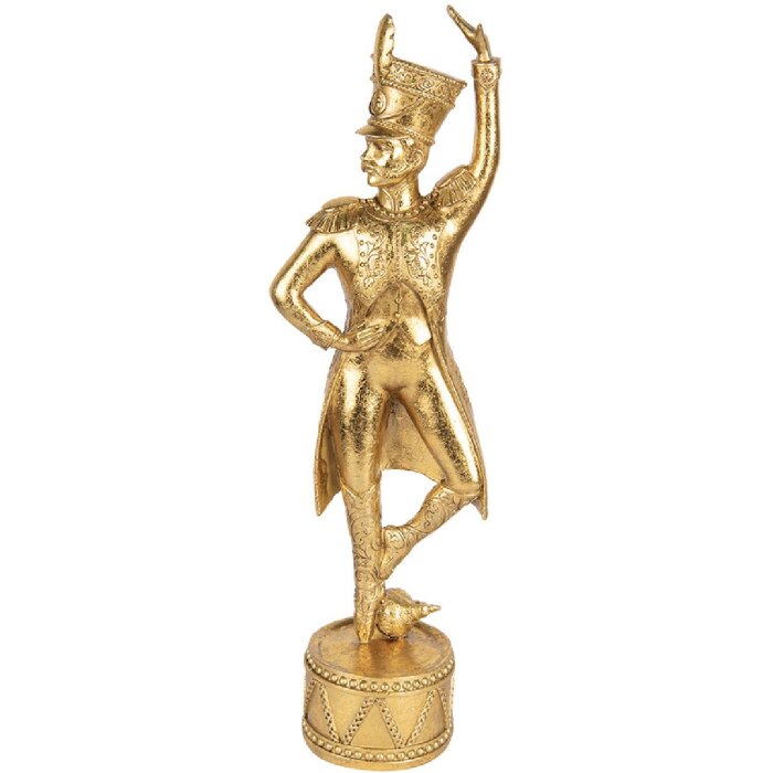 Clayre & Eef 6PR5417 Decorazione Schiaccianoci 14x10x45 cm Color Oro