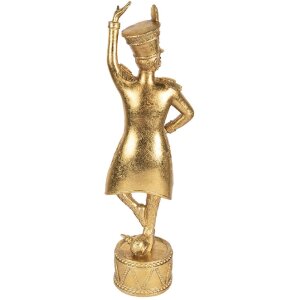 Clayre & Eef 6PR5417 Decorazione Schiaccianoci 14x10x45 cm Color Oro