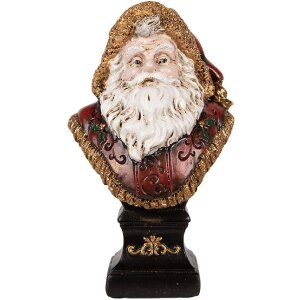 Busto decorativo Babbo Natale Clayre & Eef 6PR5589...