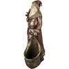 Clayre & Eef 6PR5590 Decorazione Babbo Natale 24x17x47 cm Rosso e color Oro