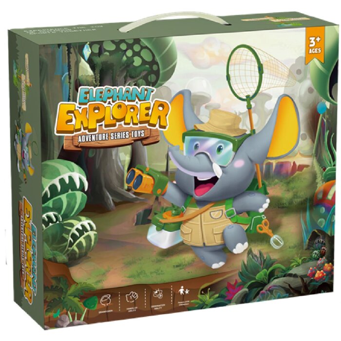 Set Esploratore per Bambini Byomic Kids – 28 pezzi arancione