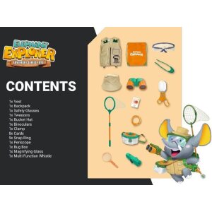 Set Esploratore per Bambini Byomic Kids – 28 pezzi...