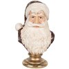 Busto decorativo Babbo Natale Clayre & Eef 6PR5684 17x15x27 cm