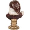 Busto decorativo Babbo Natale Clayre & Eef 6PR5684 17x15x27 cm