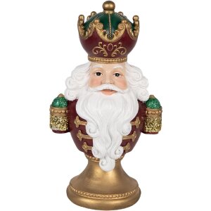 Busto decorativo Babbo Natale con LED Clayre & Eef...