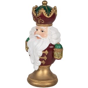Busto decorativo Babbo Natale con LED Clayre & Eef...
