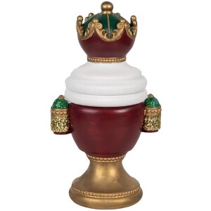 Busto decorativo Babbo Natale con LED Clayre & Eef 6PR5694 15x10x26 cm
