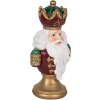 Busto decorativo Babbo Natale con LED Clayre & Eef 6PR5694 15x10x26 cm