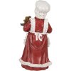 Clayre & Eef 6PR5696 Decorazione Babbo Natale 15x15x30 cm