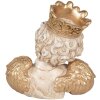 Decorazione Angelo Clayre & Eef 6PR5698 21x12x22 cm Beige-Oro