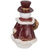 Decorazione Pupazzo di Neve Clayre & Eef 15x14x24 cm