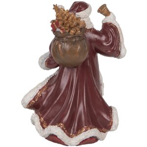 Decorazione Babbo Natale Clayre & Eef 6PR5704 15x11x20 cm