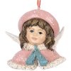 Clayre & Eef 6PR5706 Decorazione sospesa Angelo 8x7x7 cm