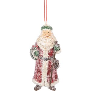 Clayre & Eef 6PR5708 Ornamento Natalizio Babbo Natale...