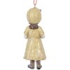 Clayre & Eef 6PR5709 Decorazione appendibile Bambino 4x4x11 cm Verde