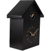 Orologio da parete Clayre & Eef 6KL0838Z 20x10x26 cm Nero 3xAA a Batteria