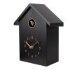 Orologio da parete Clayre & Eef 6KL0838Z 20x10x26 cm Nero 3xAA a Batteria