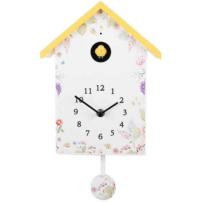 Orologio da parete Clayre & Eef 6KL0839 20x10x26 cm Alimentazione 3xAA