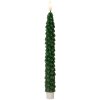 Set di 2 portacandele LED Clayre & Eef Verde Ø 3x25 cm