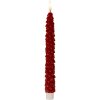 Clayre & Eef 6CA0001R Set 2 Portacandele LED Rosso Ø 3x25 cm / 2xAAA