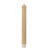 Clayre & Eef 6CA0002BE Set di 2 Portacandele con LED Ø 2x25 cm Beige
