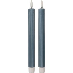 Set di 2 Portacandele con LED Clayre & Eef 6CA0002BL...