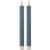 Set di 2 Portacandele con LED Clayre & Eef 6CA0002BL Ø 2x25 cm