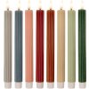 Set di 2 Portacandele con LED Clayre & Eef 6CA0002BL Ø 2x25 cm