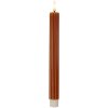 Set di 2 Portacandele con LED Clayre & Eef 6CA0002CH Ø 2x25 cm Marrone