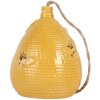 Clayre & Eef 6CE2321 Decorazione Casetta per Uccelli Ø 11x14 cm Gialla